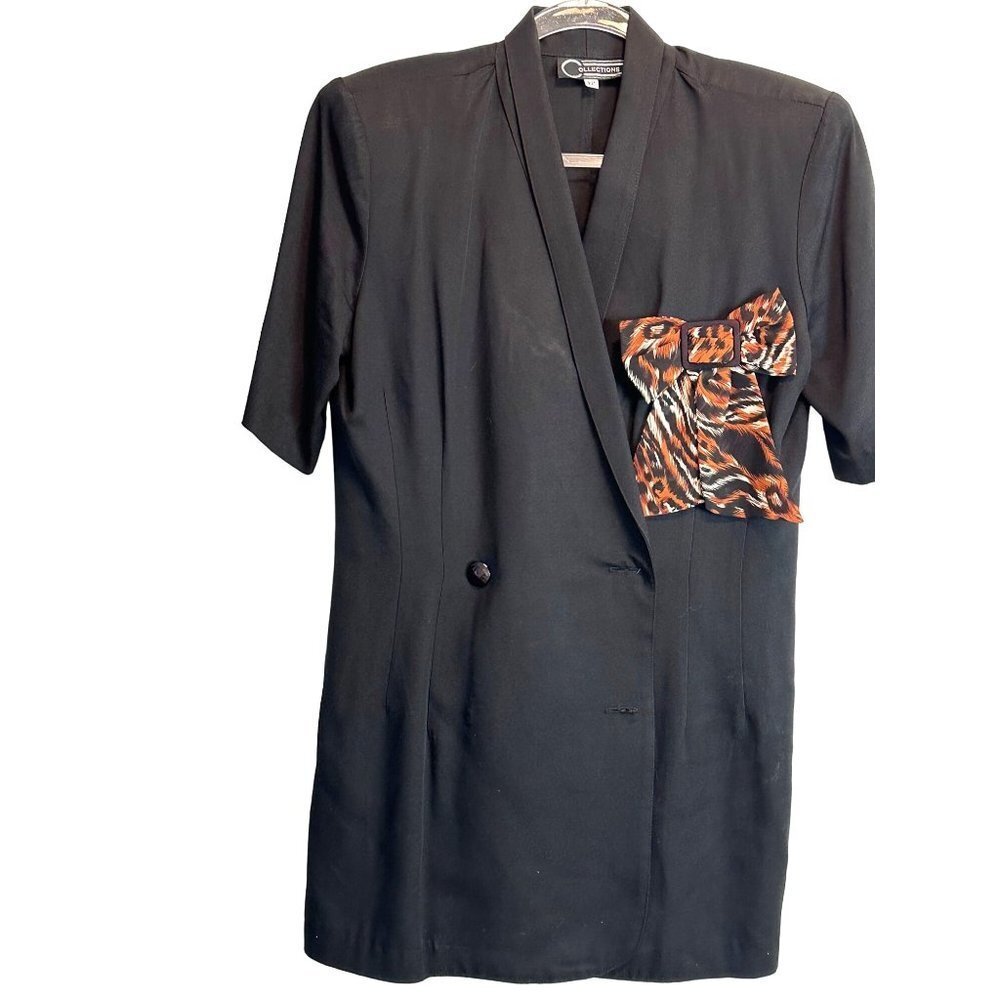 Collections Women’s Blazer Classic Short Sleeves Jacket Size 12 Sku 2664